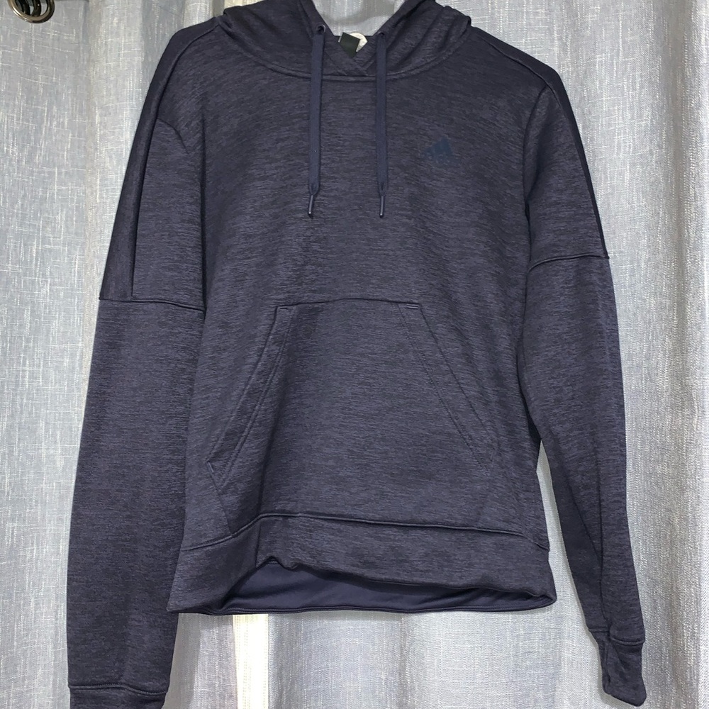 Dark blue adidas hoodie